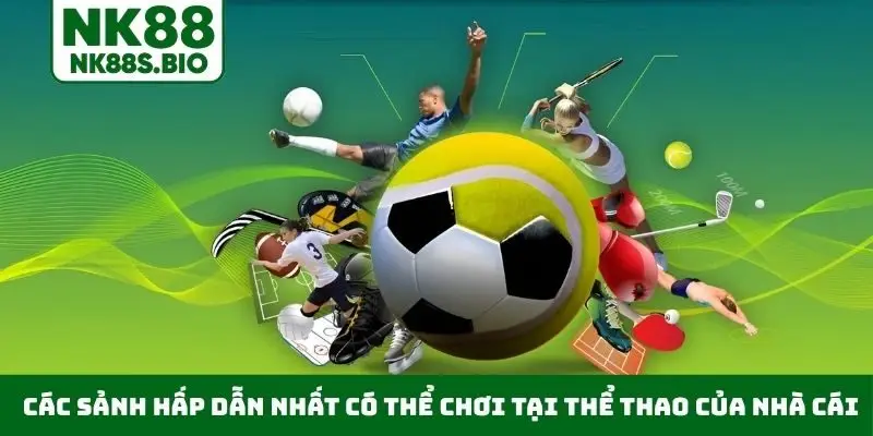 Các sảnh hấp dẫn nhất có thể chơi tại thể thao của nhà cái