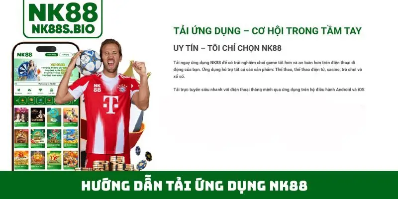 Hướng dẫn tải ứng dụng NK88